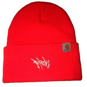 Carhartt x F-Rock Winter Beanie (Brite Orange/Limited Edition)
